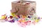 100 Pack Multipurpose Sewing Clips for Quilting and Crafts with Tin Box, Assorted Colors